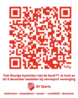 QR code met de bestelling